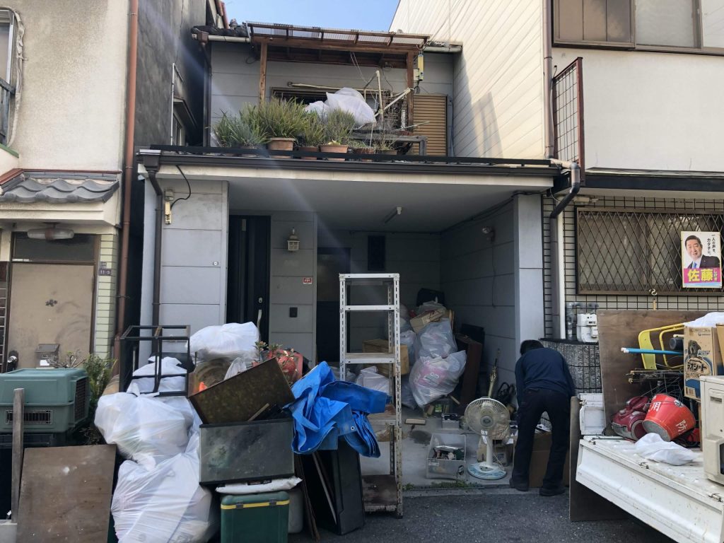 大阪府のゴミ屋敷・汚部屋の片付け・不用品回収の事例